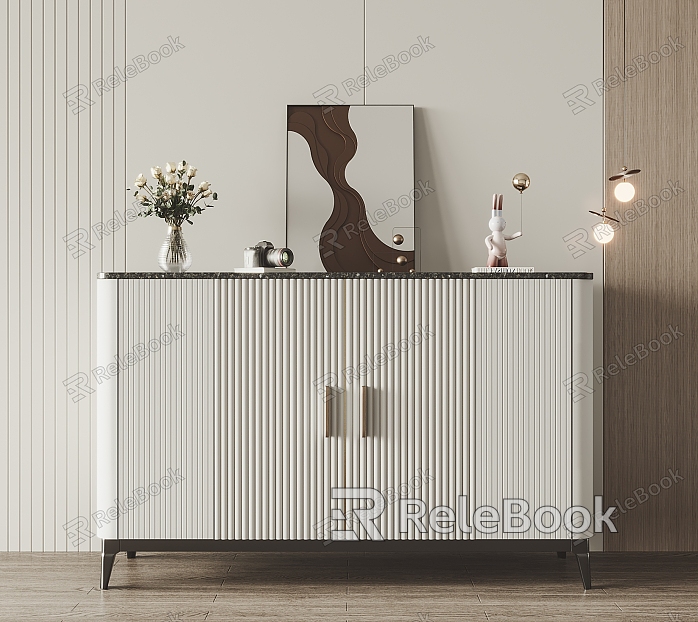 Modern Entrance Cabinet model