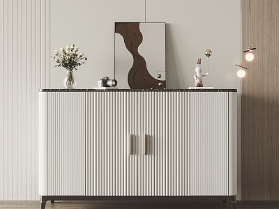 Modern Entrance Cabinet model