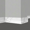 Modern skirting European style skirting marble skirting 3d model