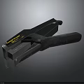 Heavy Duty Black Metal Clamp With Secure Grip Design For Household Supplies Use