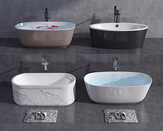 Modern Bathtub 3d model