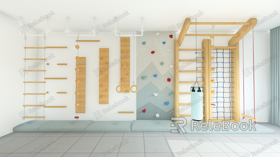 Modern Amusement Equipment Indoor Physical Climbing model