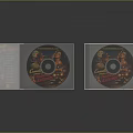 Open Pirates of the Caribbean CD Case With Disc And Metallic Silver Box