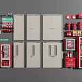 Essential Fire Safety Equipment Collection With Fire Doors Extinguishers Hydrants And Alarm Systems