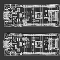Industrial Equipment Arduino MKRZero Development Board With Electronic Components And Interfaces