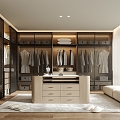 Cloakroom Wardrobe 3d model