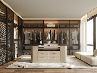 Cloakroom Wardrobe 3d model