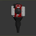 modern engine 3d model