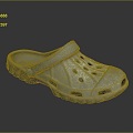 Slippers Sandals Beach Shoes Bubble Shoes Cave Shoes Realistic 3d model