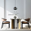 Angelo Stone Entryway Cabinet And Side Cabinet With Modern Design Pendant Lamp And Decorative Vase