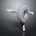 FDV Professional Gray Socket Wrench Hardware Tool With Black White Handle