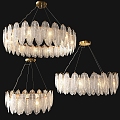 Crystal Chandelier Lobby Chandelier Hotel Chandelier Glass Chandelier Art Chandelier Restaurant Chandelier 3d model