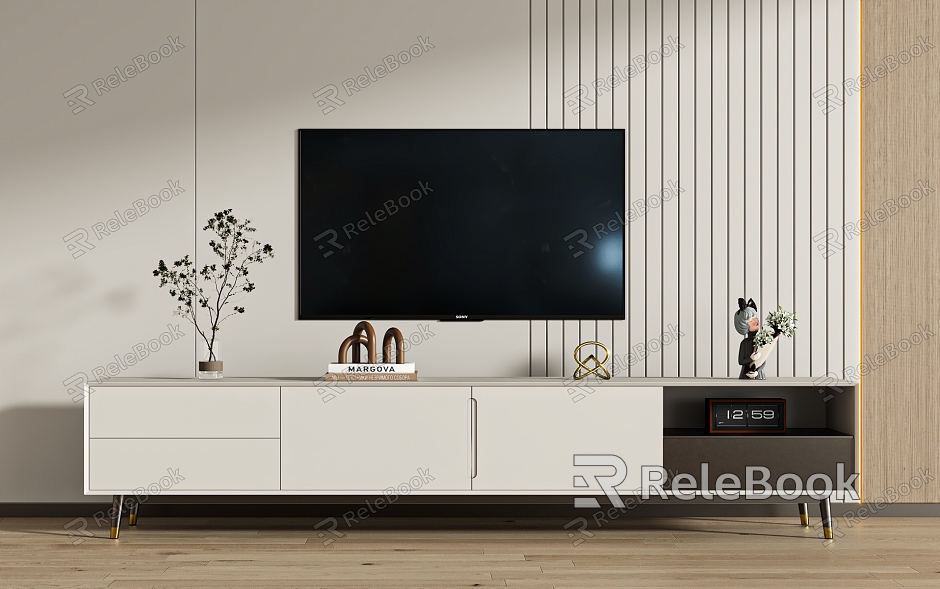 Modern Minotti TV Cabinet model