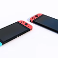 Modern game console Nintendo handheld game console 3d model