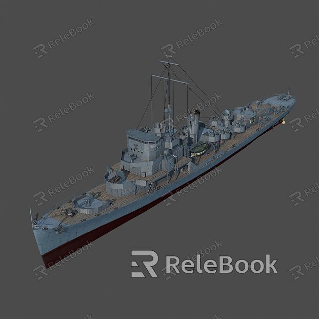 Modern destroyer escort destroyer model