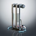 Vertical Stepper Fitness Equipment With Adjustable Resistance And Digital
