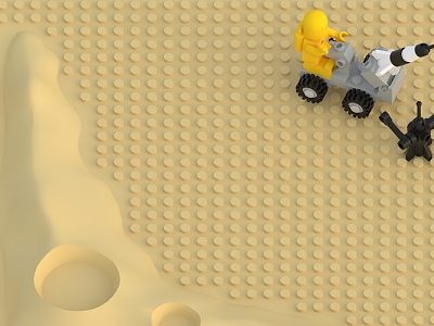 Modern Lego model