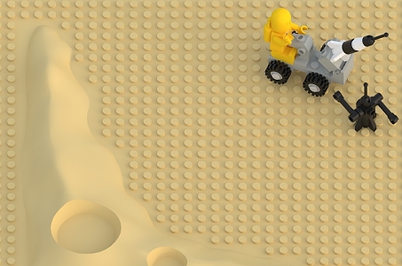 Modern Lego 3d model