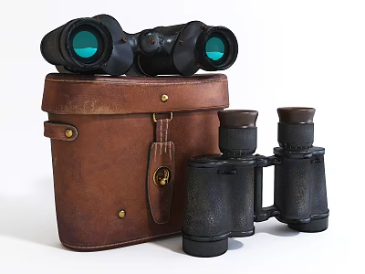 Modern Telescope 3d model