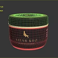 Elegant SAYAR KHO Moisturizing Cream In Black Jar With Gold Decoration