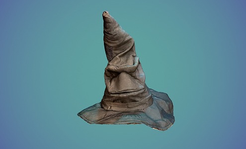 Witch Hat Clown Hat Harry Potter Sorter Hat Harry Hogwarts Magic Hat 3d model