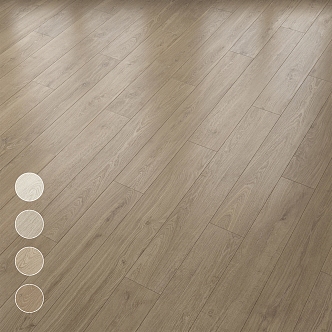 Modern Wood Flooring 3d model