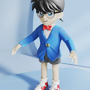 Konan Kudo Shinichi Office 3d model