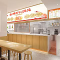 Ruyi Wonton Mall Shop Featuring Cartoon Mascot Fresh Fillings And Interior Dining Area