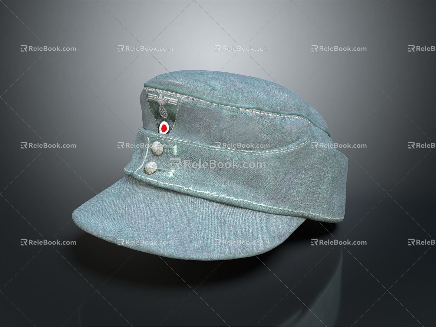 Hat Hat Military Hat Realistic 3d model