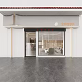 Modern Rest Area Store Office 3d model