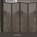 New Chinese Style Screen Partition 3d model