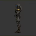 Sci-Fi Armor Alien Armor Sci-Fi Armor High-Tech Armor Futuristic Armor Alien Warrior Armor 3d model