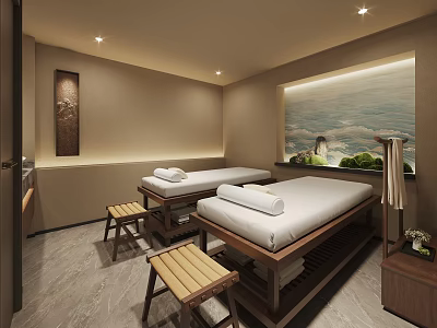 Beauty SPA Club Room Treatment Room Nursing Room 3d model
