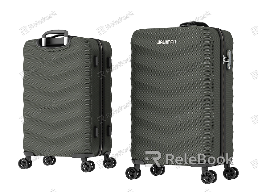 Modern Luggage Simple Luggage model