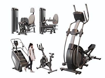 Modern Fitness Equipment model