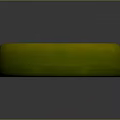 Green Circular Decorative Piece With Intricate Yellow Geometric Pattern In Center