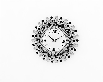 Modern Clock 3d model