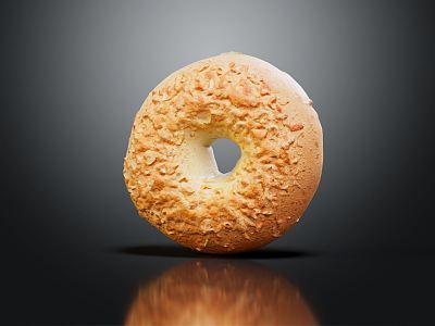 Modern Donut Bagel model