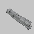 diesel locomotive 3d model