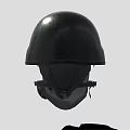 Professional Firefighting Gas Mask Featuring Protective Helmet And Safety Goggles