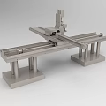 Industrial Equipment Multi-axis Grasping Module Automation Module Manipulator Sliding Table Assembly 1484 3d model