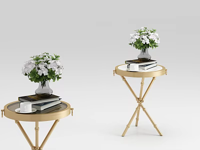 Modern round several 3d model