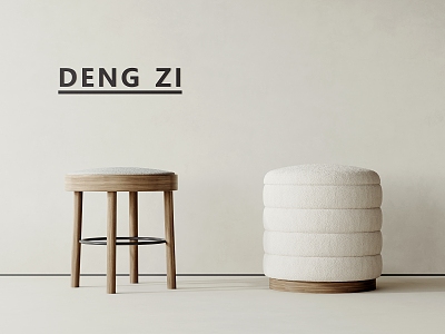 modern stool round stool sofa stool model