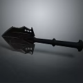 spade shovel tool hardware tools processing tools 3d model