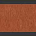 Classic Orange Wooden Table Furniture With Carved Legs And Rectangular Top