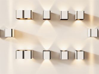 Modern wall lamp 3d model