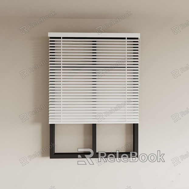 Modern Minimalist Venetian Blinds model