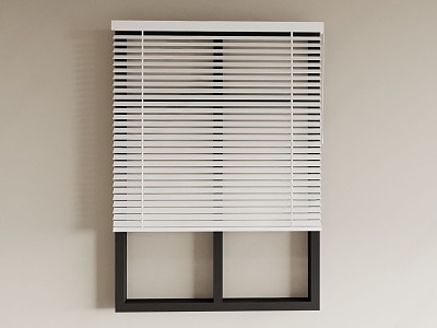 Modern Minimalist Venetian Blinds model