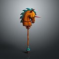 Scepter Ancient Scepter Cane Ancient Scepter Magic Scepter Metal Scepter Classical Scepter Magic Scepter 3d model