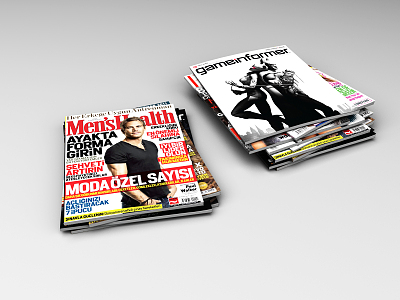 Modern Magazine Books model